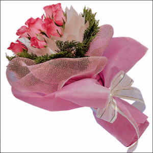 pembe g�llerden buketler 