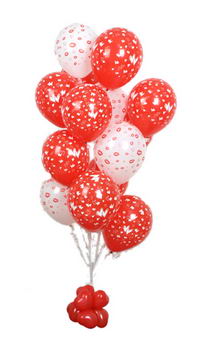 Sevdiklerinize 17 adet u�an balon demeti yollayin.  Ulus Ankara hediye sevgilime hediye �i�ek 