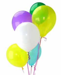  Sevdiklerinize 17 adet u�an balon demeti yollayin.