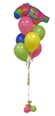  Sevdiklerinize 17 adet u�an balon demeti yollayin.