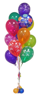  Sevdiklerinize 17 adet u�an balon demeti yollayin.
