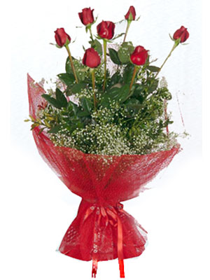  Ulus Ankara �i�ek g�nderme  7 adet g�lden buket g�rsel sik sadelik
