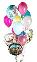  Ulus Ankara kaliteli taze ve ucuz �i�ekler  g�rsel kaliteli 17 u�an balon buketi tanzimleri