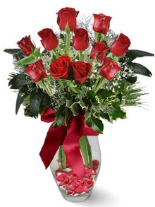 9 adet gül  Ulus Ankara hediye sevgilime hediye çiçek  kirmizi gül 