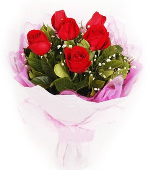  Ulus Ankara �i�ek g�nderme sitemiz g�venlidir  k�rm�z� 6 adet g�lden buket
