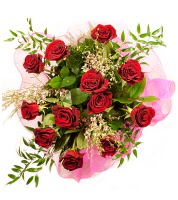 12 adet k�rm�z� g�l buketi  Ulus Ankara �i�ek yolla , �i�ek g�nder , �i�ek�i  