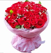 25 adet k�rm�z� g�l buketi  Ulus Ankara hediye sevgilime hediye �i�ek 
