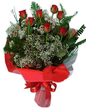 7 k�rm�z� g�l buketi  Ulus Ankara �i�ek g�nderme 