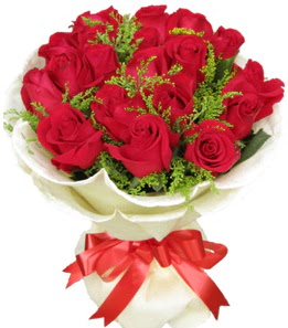 19 adet k�rm�z� g�lden buket tanzimi  Ulus Ankara �i�ek g�nderme  