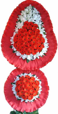  Ulus Ankara kaliteli taze ve ucuz �i�ekler  �ift katl� kaliteli d���n a��l�� sepeti