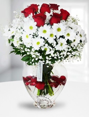 Kalp camda 7 g�l k�r �i�e�i s�per g�rsellik 