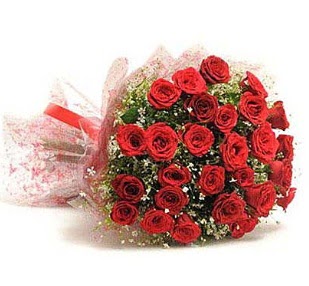 27 Adet k�rm�z� g�l buketi 