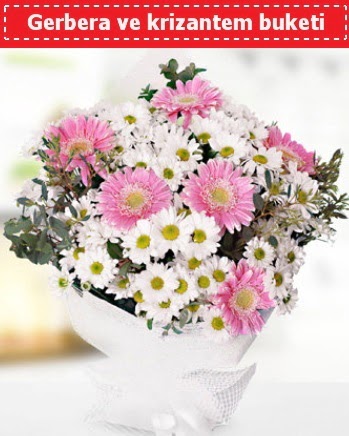 Papatya ve Gerbera Buketi 