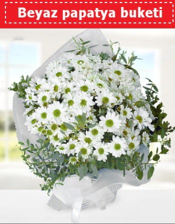 Beyaz Papatya Buketi  Ulus Ankara �i�ek yolla , �i�ek g�nder , �i�ek�i  
