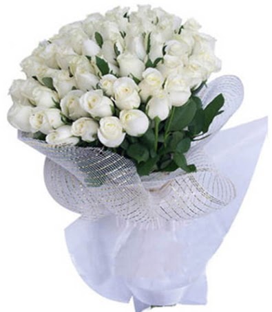 41 adet beyaz g�lden k�z isteme buketi  Ulus Ankara anneler g�n� �i�ek yolla 