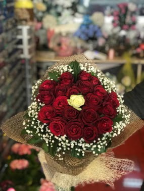 21 adet g�l s�z ni�an �i�e�i  