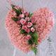 kalp pano karankil ve güller   Ulus Ankara çiçek servisi , çiçekçi adresleri 
