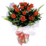  9 adet g�zel bir g�l buketi