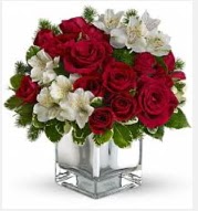 11 adet k�rm�z� g�l ve beyaz k�r �i�ekleri  Ulus Ankara �i�ek yolla , �i�ek g�nder , �i�ek�i  