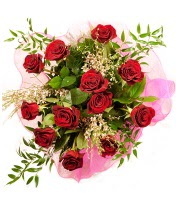 12 adet k�rm�z� g�l buketi  Ulus Ankara �i�ek yolla , �i�ek g�nder , �i�ek�i  