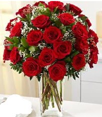 Vazo içerisinde 33 adet kırmızı gül  Ulus Ankara güvenli kaliteli hızlı çiçek 