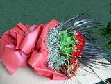  12 adet kirmizi g�l elyafta