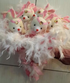 9 Adet pelu� tav�an tav�an buketi 